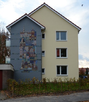 Glasmosaik Rostock-Güstrow-Wismar